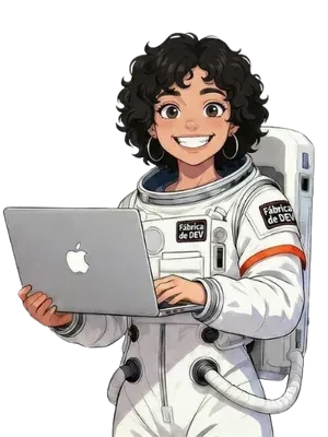 Foto de Maraya (É um desenho com ela vestida de astronauta)
