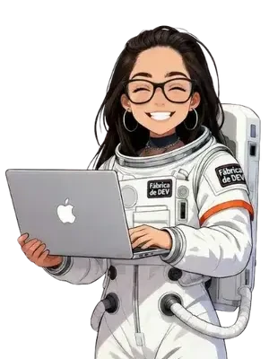 Foto de Taciara (É um desenho com ela vestida de astronauta)